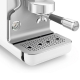 Smeg EMC02WHMEU Minipro Semiautomatisk Espressomaskine Hvid