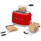 Smeg TSF01RDEU Brødrister Rød