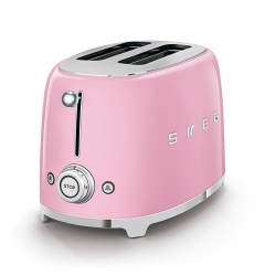 Smeg TSF01PKEU Brødrister Lyserød