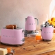 Smeg TSF01PKEU Brødrister Lyserød