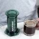 AeroPress Clear Grøn Rejsebrygger