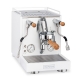 La Pavoni New Cellini Evolution Hvid LPSCVW01NO Espressomaskine Inkl.  La Pavoni Prosumer Chrome LPGGRI01EU Espressokværn