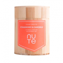 NUTE Strawberry & Camomile Økologisk 100 g Te