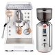 La Pavoni Mini Cellini Hvid LPSMCW01EU Espressomaskine Inkl. Prosumer Chrome LPGGRI01EU Espressokværn