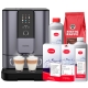 Nivona NIVO 8107 Pearl Blue Espressomaskine Inkl. Afkalkning, Kalkfilter, Mælkerens, Rensepiller & 1kg Hele kaffebønner