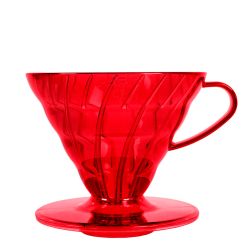Hario V60 Dripper Rød 2 Kop. Inkl. Filtre
