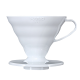 Hario V60 Dripper Hvid Plast 2 Kop.