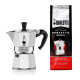 Bialetti Moka Express 3 Kop. Espressokande Alu Inkl. Bialetti Perfetto Moka Classico Malet kaffe 250g