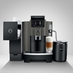 Jura W8 (EA) Espressomaskine Inkl. 2,5L Cooler, Pleje, Kopper & 6kg Kaffe