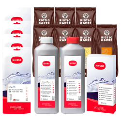 Nivona Plejepakke Inkl. 7x400g Rigtig Kaffe Organic