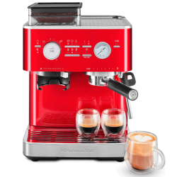 KitchenAid Semiautomatisk Espressomaskine Inkl. Kværn Rød