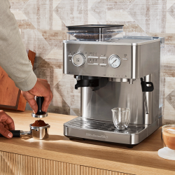 KitchenAid Semiautomatisk Espressomaskine Inkl. Kværn Rustfri Stål