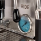 Profitec RIDE Espressomaskine Inkl. Eureka Mignon Libra 65 Chrome/Mat Sort Espressokværn, Knockbox & Mælkekande 0,5L