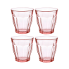 Duralex Picardie Caféglas 25 cl 4 Stk Rosa