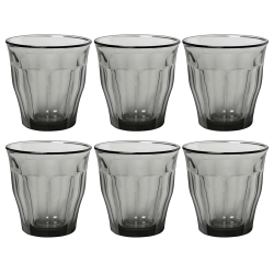 Duralex Picardie Caféglas 25 cl 6 Stk Grå