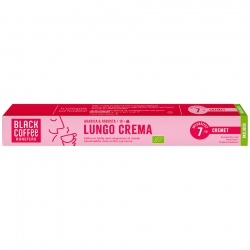 Black Coffee Roasters Lungo Crema Kaffekapsler Øko 10 x 10 stk