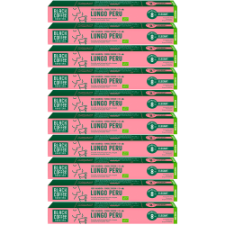 Black Coffee Roasters Lungo Peru Kaffekapsler Øko 10 x 10 stk