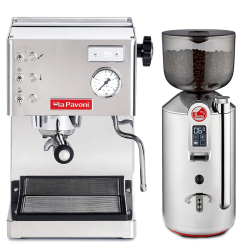 La Pavoni Casa Bar PID Stål LPMCBS02EU Espressomaskine