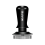 IKAPE V3 Kalibreret Tamper med Fjeder & Riller 58 mm Sort