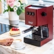 Gaggia Classic E24 Rød Espressomaskine Inkl. Eureka Mignon Zero 55s Mat Sort Espressokværn