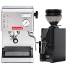 La Pavoni Casa Bar PID Stål LPMCBS02EU Espressomaskine Inkl. Eureka Mignon Zero 55s Mat Sort Espressokværn