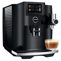 Jura S8 (EB) Piano Black Espressomaskine Inkl. Startpakke DK sprog, Plejepakke, Filtre, Mælkebeholder & 1kg Dolce Crema