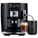 Jura J8 (EA) Piano Black Espressomaskine Inkl. Startpakke, Plejepakke, Filtre, Mælkebeholder & 1kg Dolce Crema