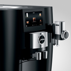 Jura J8 (EA) Piano Black Espressomaskine Inkl. Startpakke, Plejepakke, Filtre, Mælkebeholder & 1kg Dolce Crema