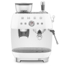 Smeg EGF03WHEU Manuel espressomaskine Inkl. Kværn Hvid