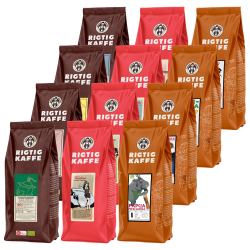 Rigtig Kaffe Mixpakke 5,2kg Hele kaffebønner