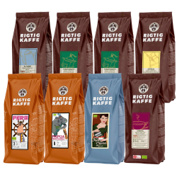 Rigtig Kaffe Økologisk Mixpakke 3,3kg