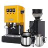 Gaggia Classic E24 Sunshine Yellow Espressomaskine Inkl. Eureka Mignon Zero 55s & Baristaudstyr