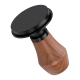 Normcore V4 Tamper med Fjeder & Titaniumsbelægning 58 mm Valnød Inkl. Tampermåtte Valnøddetræ