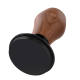 Normcore V4 Tamper med Fjeder & Titaniumsbelægning 58 mm Valnød Inkl. Tampermåtte Valnøddetræ