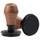 Normcore V4 Tamper med Fjeder & Titaniumsbelægning 58 mm Valnød Inkl. Tampermåtte Valnøddetræ