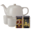 La Cafeti&egrave;re 1,2 L Tebrygger Inkl. Krus 35 cl 2 Stk Latte & &Oslash;sterlandsk Thehus Pyramidetebreve 24 stk