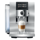 Jura Z10 (EB) Aluminium White Espressomaskine Inkl. Startpakke DK sprog, Rens, Afkalkning, Mælkebeholder & 3kg Rigtig Kaffe