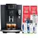 Jura E8 (ED) Cosmic Black Espressomaskine Inkl. Startpakke (DK sprog), Pleje, Filtre, Mælkebeholder & 3kg Crema Intenso