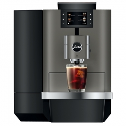 Jura X10 (EA) Dark Inox Espressomaskine Inkl. Startpakke