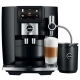 Jura J8 (EA) Piano Black Espressomaskine Inkl. Startpakke, Mælkebeholder, Pleje, Filter & 3kg Rigtig Kaffe Crema Intenso