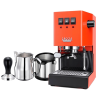 Gaggia Classic E24 Lobster Red Espressomaskine Inkl. Baristaudstyr