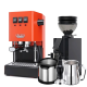 Gaggia Classic E24 Lobster Red Espressomaskine Inkl. Eureka Mignon Zero 55s & Baristaudstyr