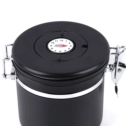 IKAPE Kaffebeholder Sort 600g