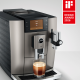 Jura E8 (ED) Midnight Silver Espressomaskine Inkl. Startpakke (DK sprog), Pleje, Filtre, Mælkebeholder & 3kg Crema Intenso