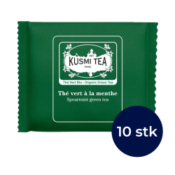 Kusmi Grøn Te Spearmint Økologisk Tebreve 10 stk