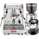 La Pavoni New Cellini Evolution LPSCVS01NO Inkl. La Pavoni Prosumer Espressokværn, Baristaudstyr & Kop