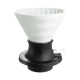 Hario V60 Immersion Switch Dripper Keramik 2 Kop. Hvid Inkl. 100 stk. Filtre