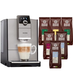 Nivona NICR 795 Titan Espressomaskine Inkl. 8x400g Rigtig Kaffe Organic