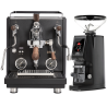 Profitec Drive Espressomaskine Sort m. Trædetaljer Inkl. Eureka Atom W 65 Casa Mat Sort Espressokværn