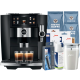 Jura J8 Twin (EA) Diamond Black Espressomaskine Inkl. Mælkebeholder, Pleje & Rigtig Kaffe